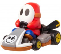 copy of OFFERTA BIS SOLO PER AMAZON !! Modello KART di SHY GUY B-DASHER da SUPER MARIO KART Scala 1:64 5cm Hot Wheels