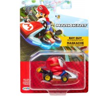 copy of OFFERTA BIS SOLO PER AMAZON !! Modello KART di SHY GUY B-DASHER da SUPER MARIO KART Scala 1:64 5cm Hot Wheels