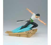 ONE PIECE Figure Statue SENKOZEKKEI - RORONOA ZORO Original BANPRESTO Bandai