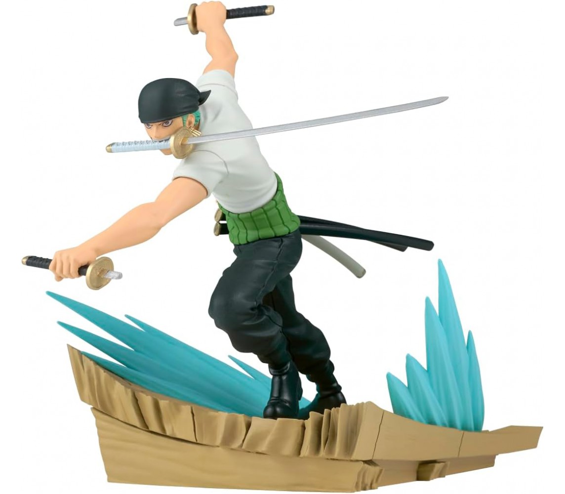 ONE PIECE Figure Statue SENKOZEKKEI - RORONOA ZORO Original BANPRESTO Bandai