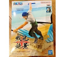 ONE PIECE Figure Statue SENKOZEKKEI - RORONOA ZORO Original BANPRESTO Bandai