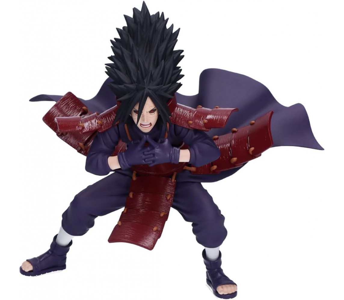 NARUTO Figura UCHIHA MADARA VOL 1 Serie VIBRATION STARS Originale BANPRESTO