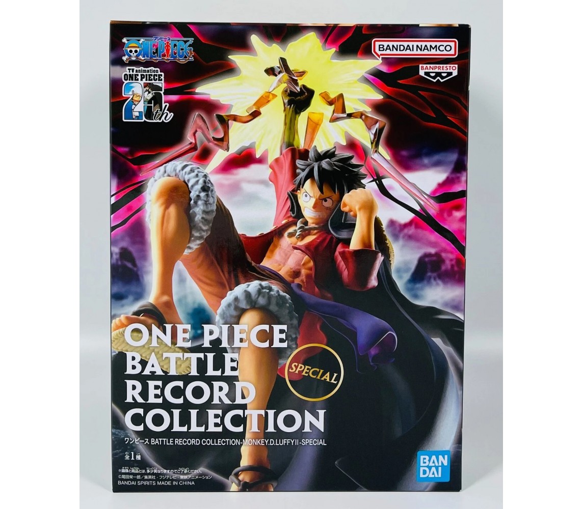Figura LUFFY Lufy RUFY ONE PIECE Battle Record Collection SPECIAL Banpresto