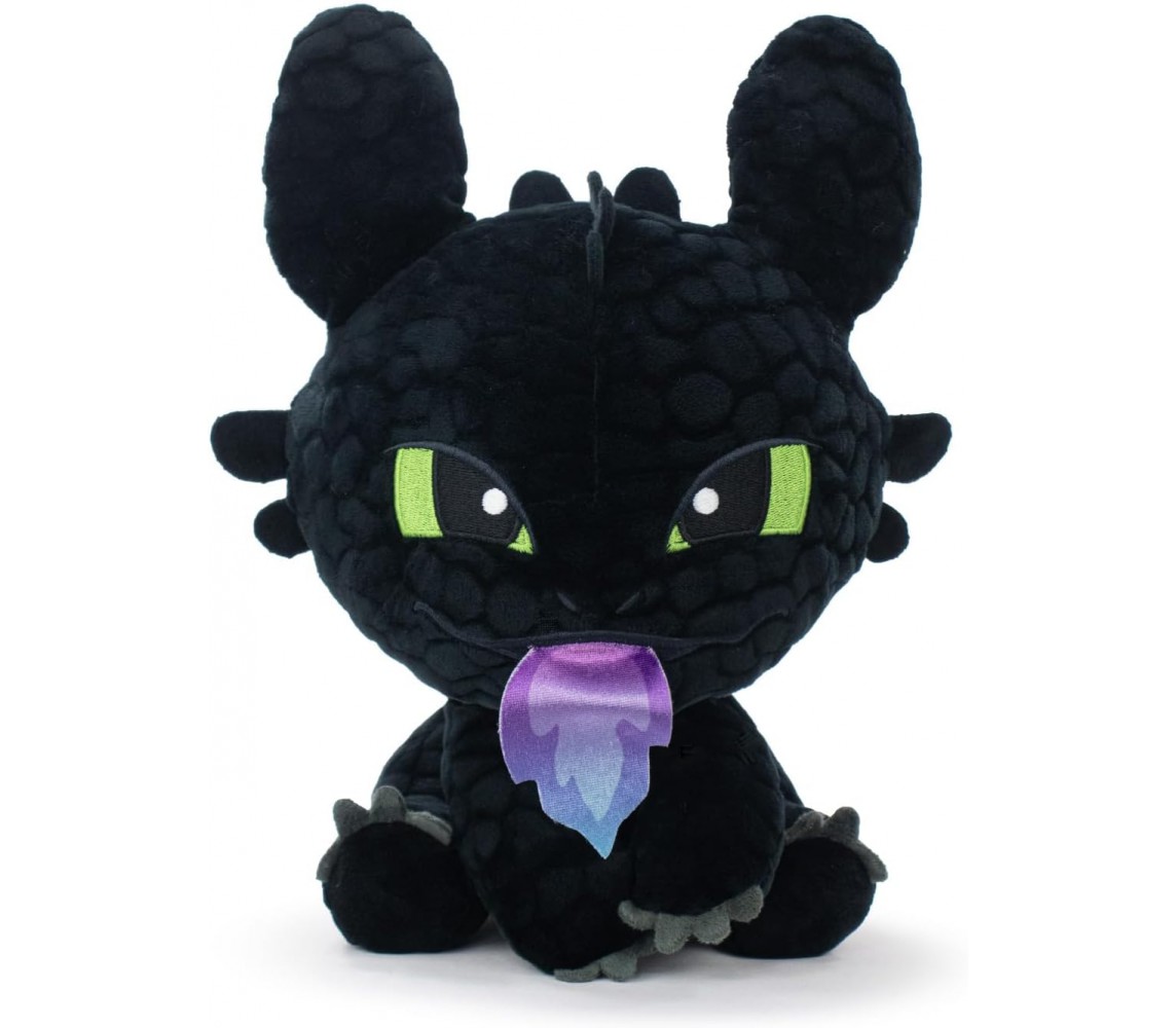 DRAGON TRAINER DARK FURY PLASMA version TOOTHLESS PLUSH 18cm Movie 2025 Play By Play
