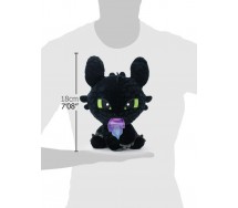 DRAGON TRAINER DARK FURY PLASMA version TOOTHLESS PLUSH 18cm Movie 2025 Play By Play