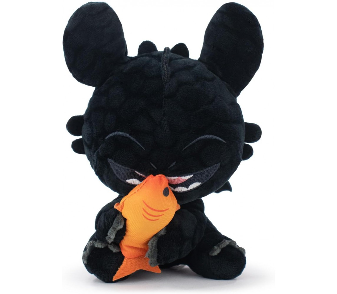 DRAGON TRAINER DARK FURY Love Food version TOOTHLESS PLUSH 18cm Movie 2025 Play By Play