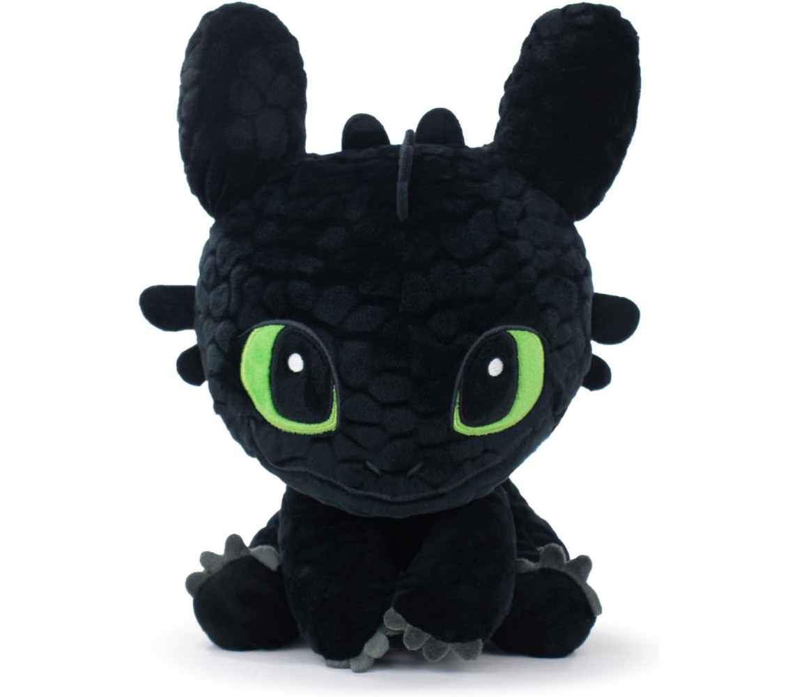 DRAGON TRAINER DARK FURY normal version Dragon TOOTHLESS PLUSH 18cm from Movie 2025 ORIGINAL Dragons Play By Play