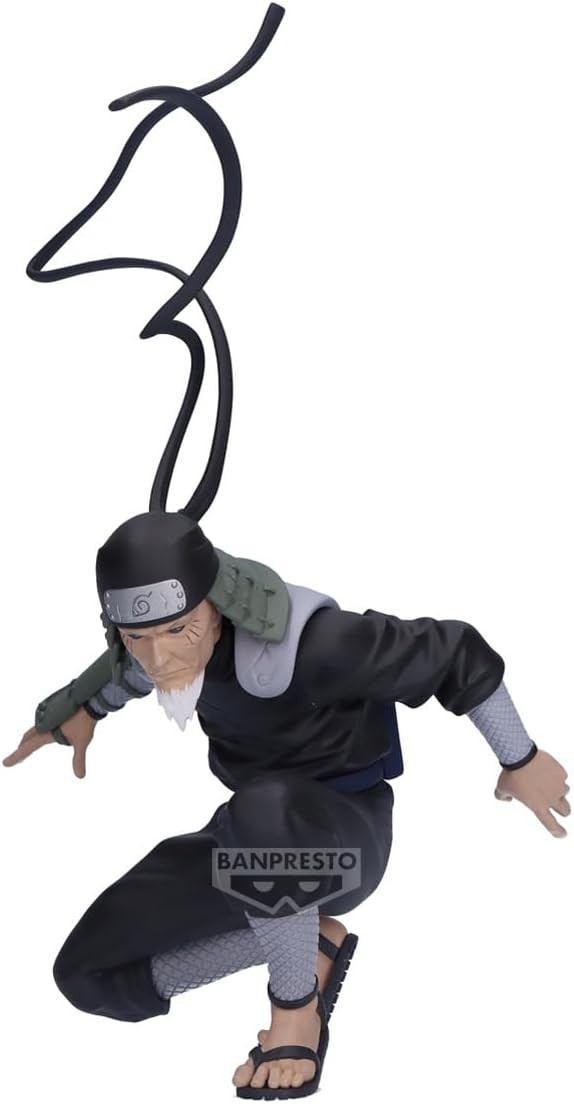 NARUTO PANEL SPECTACLE Figur Statue Hiruzen Sarutobi 7cm BANPRESTO - Bild 2 von 4