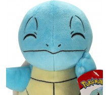 Pokemon SQUIRTLE Plush Sitting Closed Eyes 20cm Original Jazwares