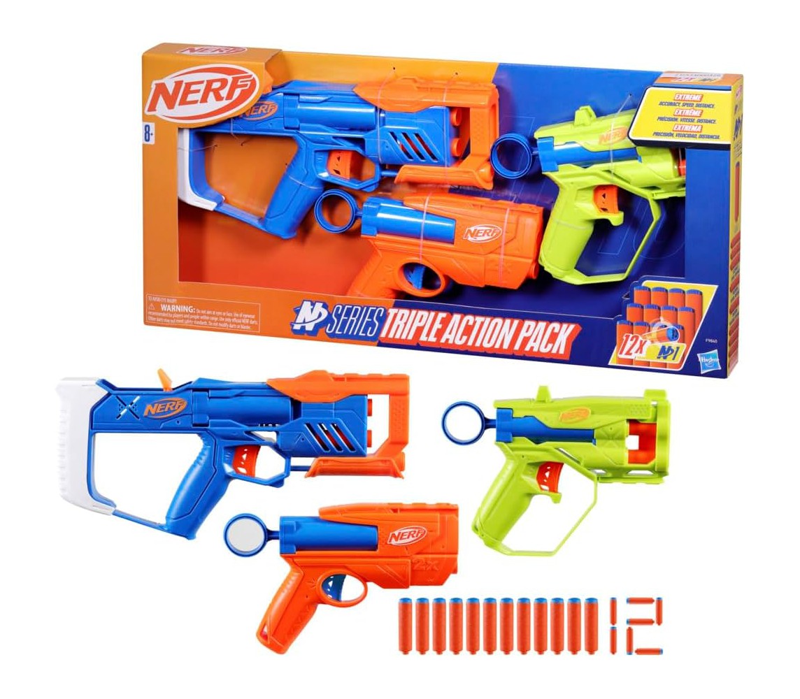copy of NERF Fucile Automatico RIVAL ZEUS MXV-1200 Raffica BLU Hasbro B1593SC3