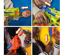 copy of NERF Fucile Automatico RIVAL ZEUS MXV-1200 Raffica BLU Hasbro B1593SC3
