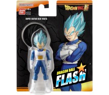 VEGETA BLU SUPER SAIYAN Action Figure 10cm DRAGON BALL FLASH Original BANDAI 37220