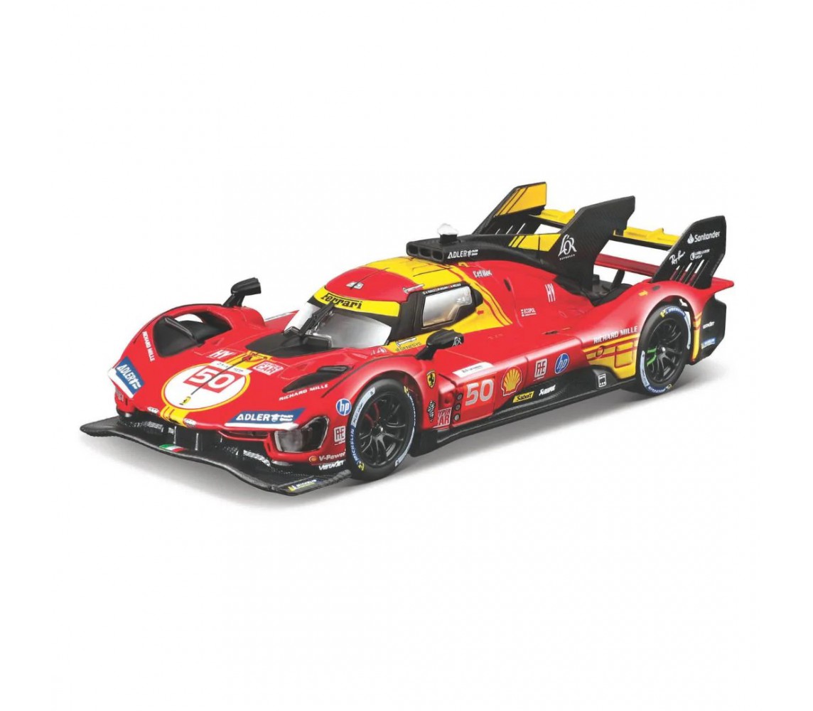 Modello DieCast FERRARI F1-75 Auto Formula 1 Scala 1/43 12cm  2022 Pilota LECLERC Numero 16 Originale Bburago 36832L 18-36832