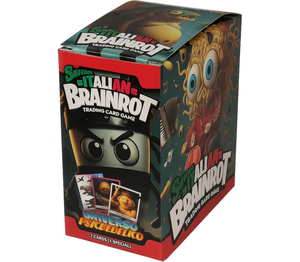 ITALIAN Language SKIFIDOL BRAINROT Universo Psichedelico Trading Cards