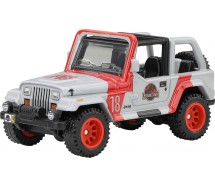 JURASSIC PARK Die Cast Model car 1992 JEEP WRANGLER 7cm Hot Wheels JBL59