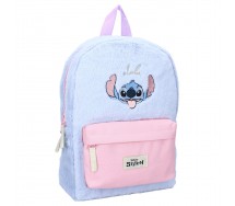 Zaino STITCH ECOPELLICCIA Misura 33x23x9cm DISNEY Lilo e Stitch Blu