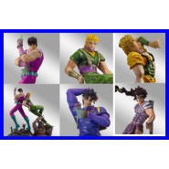 RARO Set 5 Figure Colorate JOJO BIZZARRE AVVENTURE Bandai JP Trading Figures