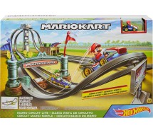 copy of SUPER MARIO KART Playset Pista per Macchinine VERSIONE YOSHI con Lanciatore e Veicolo Hot Wheels GFY47