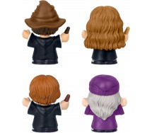 LITTLE PEOPLE POTTER Box 4 Figures Harry Philosopher Stone Original FISHER PRICE HVG45