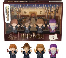 LITTLE PEOPLE POTTER Box 4 Figures Harry Philosopher Stone Original FISHER PRICE HVG45