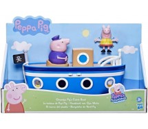PEPPA PIG Playset Grandpa BOAT With 2 Figures Original HASBRO F3631