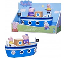 PEPPA PIG Playset Grandpa BOAT With 2 Figures Original HASBRO F3631