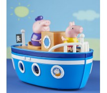 PEPPA PIG Playset Grandpa BOAT With 2 Figures Original HASBRO F3631