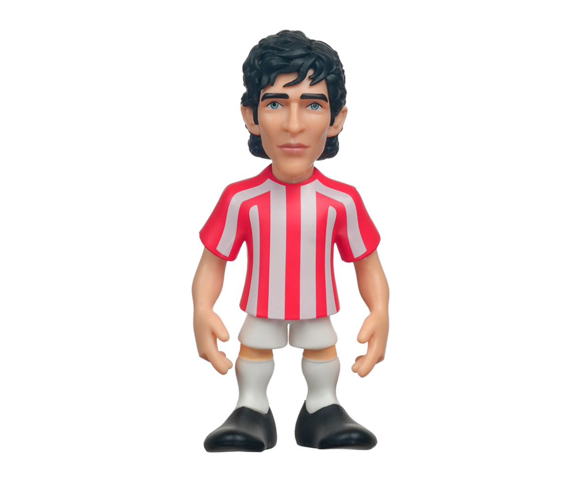 PAOLO ROSSI Vicenza Jersey Figure Statue 11cm Original Serie MINIX Football Stars 112V