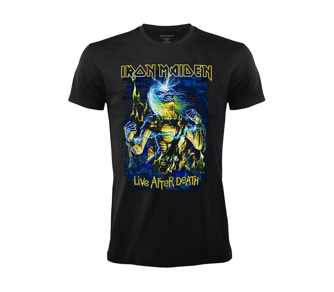 copy of BRUCE SPRINGSTEEN T-Shirt Maglietta Bianca BORN IN THE USA Rock Music ORIGINALE Ufficiale con Licenza