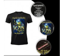 copy of BRUCE SPRINGSTEEN T-Shirt Maglietta Bianca BORN IN THE USA Rock Music ORIGINALE Ufficiale con Licenza