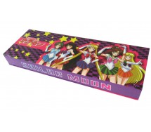 SAILOR MOON Raro BOX Set 7 CIONDOLI Pendenti SCETTRO LUNARE Chiave Tempo NUOVI
