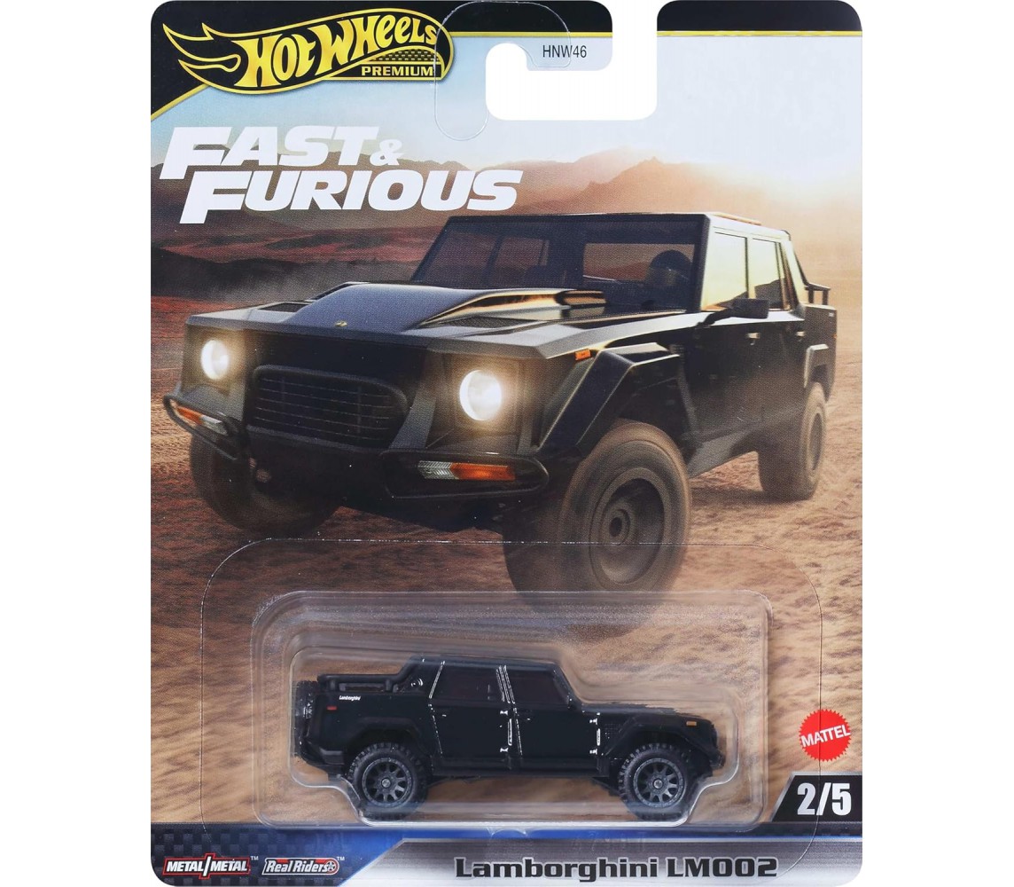 FAST and FURIOUS Auto LAMBORGHINI LM002 Modello 1:64 Hot Wheels JBL86
