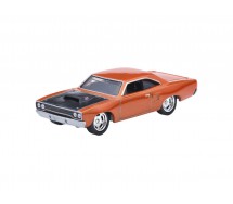 FAST and FURIOUS Die Cast Car Model 1970 PLYMOUTH ROADRUNNER Scale 1:64 6cm HotWheels JBL87