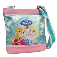 FROZEN Borsa Tracolla 23x22cm Originale ELSA ANNA DISNEY Hand Bag