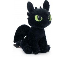 copy of Peluche GRANDE 50cm SDENTATO NERO Furia BUIA SEDUTO  da DRAGON TRAINER ORIGINALE Play By Play