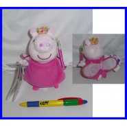 Peluche PEPPA PIG PRINCIPESSA 15cm SONORO Originale