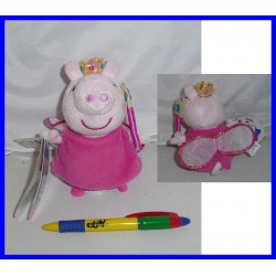 Plush Soft Toy PEPPA PIG PRINCESS 15cm with SOUND Original