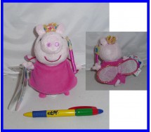 Peluche PEPPA PIG PRINCIPESSA 15cm SONORO Originale