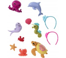 copy of BARBIE DREAMTOPIA Bambola 30cm Playset FESTA ALL'ORA DEL TE' Bambola Fata e Accessori Originale Mattel GJK50