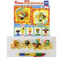 RARO SET 4 Figure Diorami CALIMERO 5cm Tomy Japan Priscilla Valeriano Piero NEW