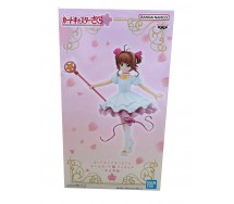 copy of Statuetta Collezione Card Captor SAKURA 20cm Serie EXQ-Figure Pesca la tua carta partita non è finita Banpresto