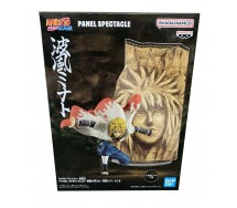 NARUTO PANEL SPECTACLE Figura Statua Minato Namikaze 7cm BANPRESTO