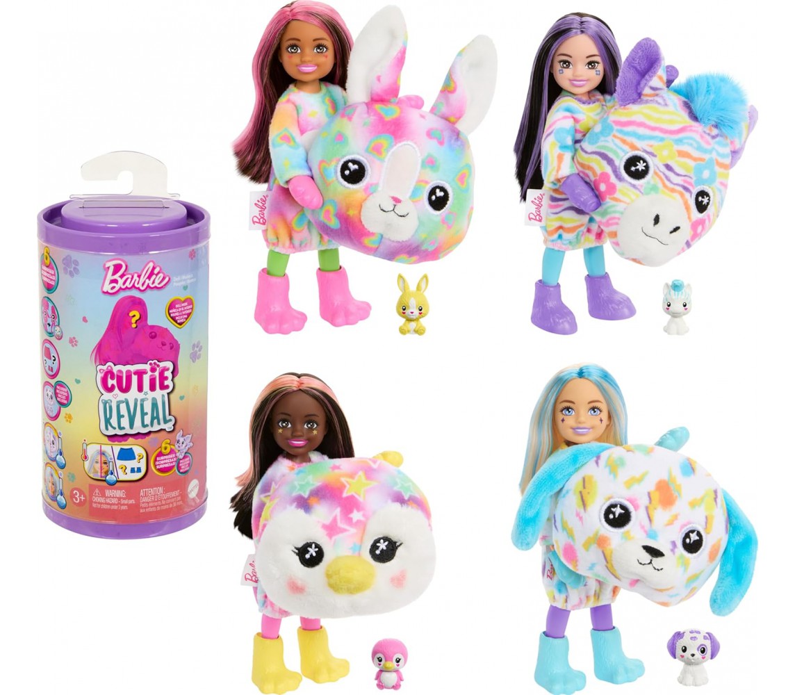 Color Reveal BARBIE CHELSEA COLOR DREAM Suprise RANDOM DOLL MATTEL HRK42