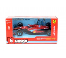 copy of Modello Auto Formula 1 FERRARI F1-75 DieCast 1/43 Pilota LECLERC 16 Bburago