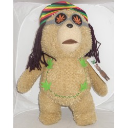 Peluche PARLANTE 45cm TED ORSO VOLGARE Versione RASTA Bear