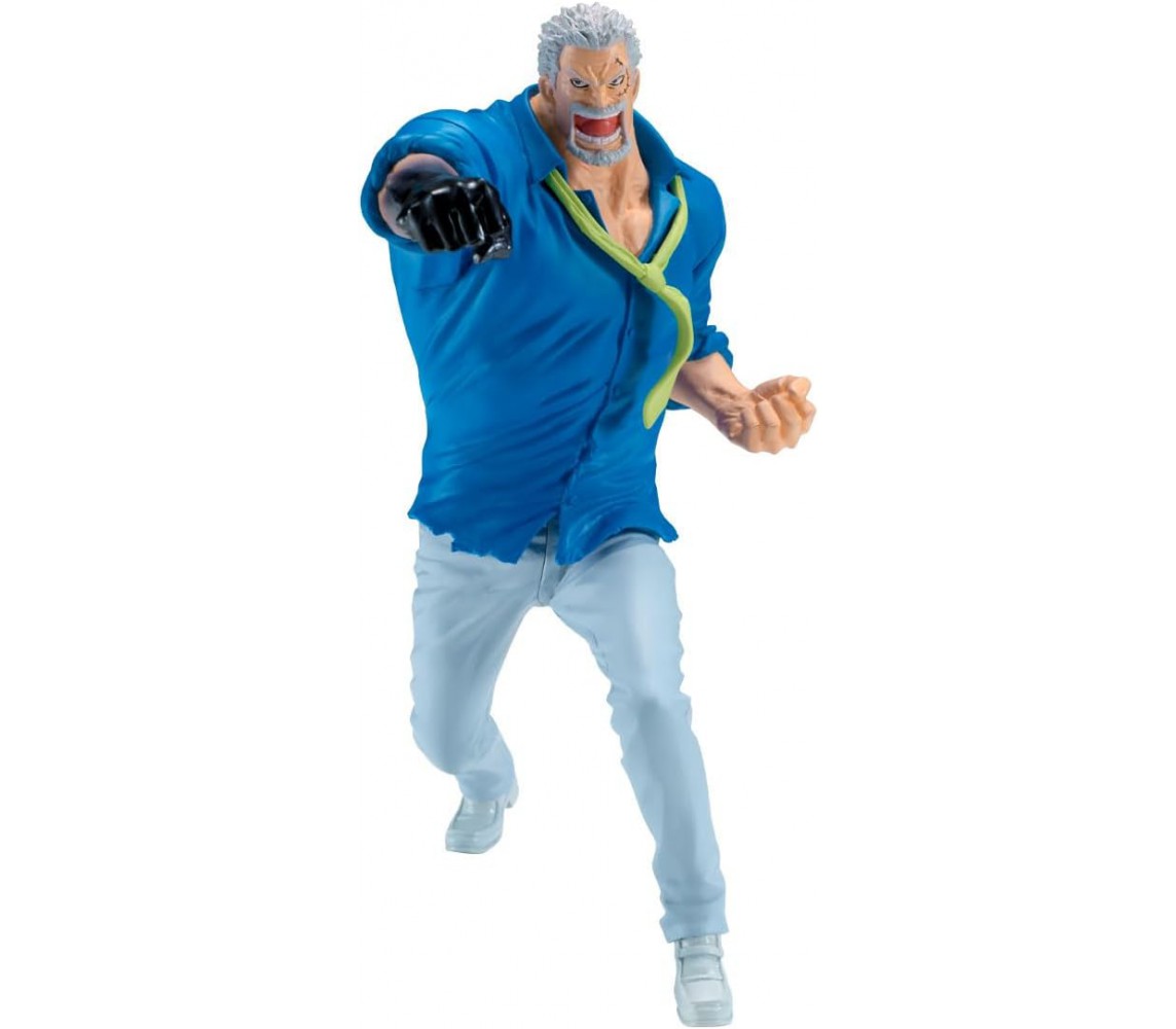ONE PIECE Monkey D. GARP Battle Record Collection Figura Statua 15cm BANPRESTO