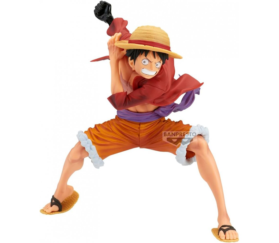 ONE PIECE Figura LUFFY D. MONKEY 21cm MAXIMATIC II Ver A BANPRESTO
