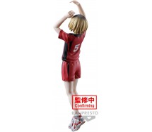 HAIKYU KENMA KOZUME 5 Pallavolo Figura Statuetta 18cm Serie Posing BANPRESTO