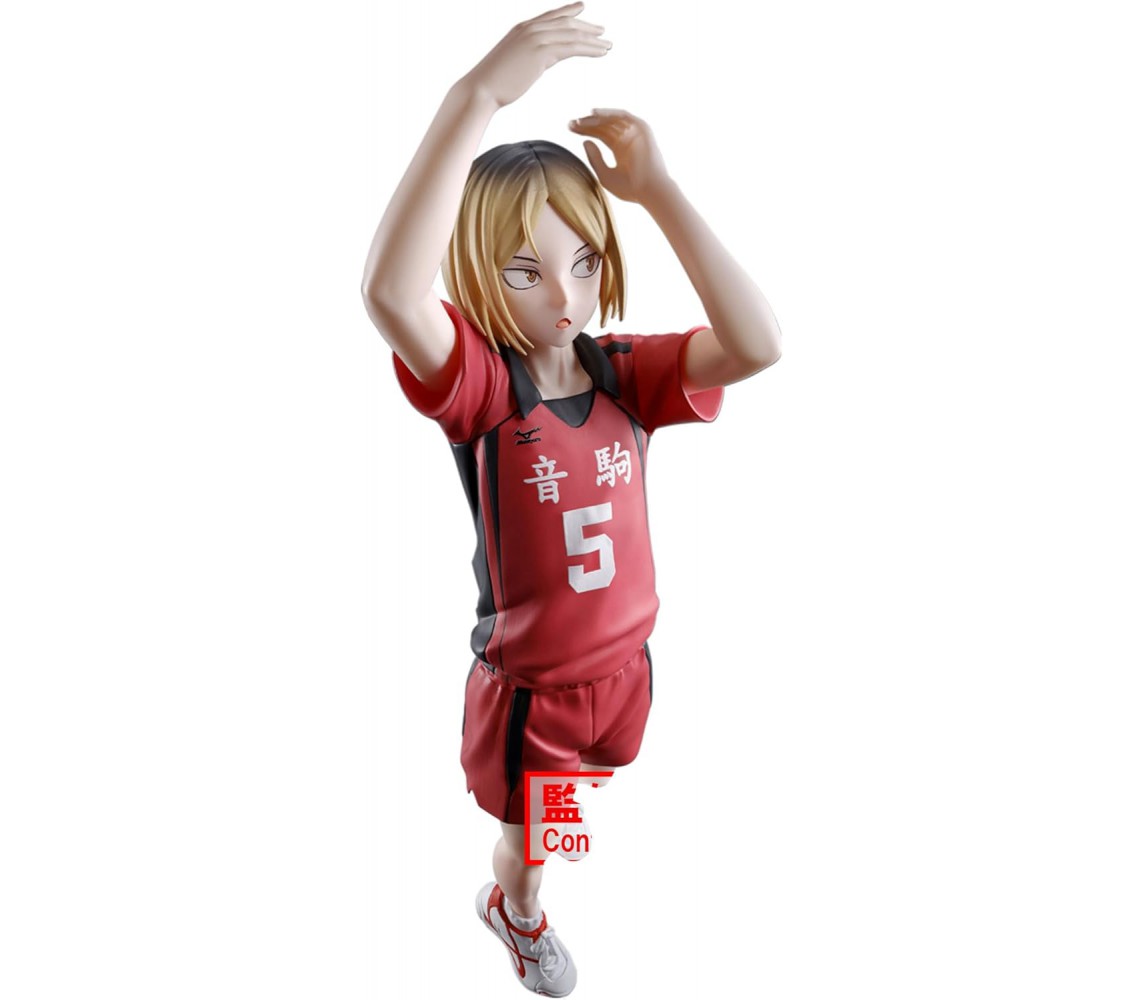HAIKYU KENMA KOZUME 5 Pallavolo Figura Statuetta 18cm Serie Posing BANPRESTO
