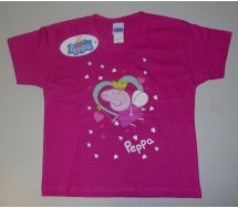 PEPPA PIG T-Shirt PRINCESS HEARTS Official ORIGINAL Various Sizes